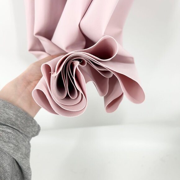 Chiara Bone La Petite Robe Light Pink Ruffle Maxi Dress - Picture 7 of 10